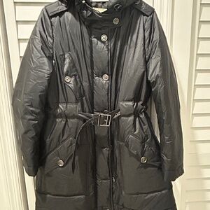 Burberry London knee length Hooded Coat